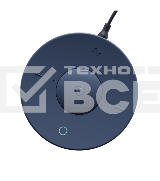 Умная колонка SBER Boom Mini 2, 5Вт, компактная, 1 динамик, GigaChat, Magnetic Sound, Мультирум, Детектор шума, Wi-Fi, Bluetooth 5.0, Салют, синий