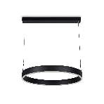 Светильник Ambrella light FA6606 BK черный 51W D600*700 (ПДУ РАДИО 2.4G), фото 1