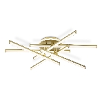 Потолочный светодиодный светильник Ambrella light FL6254 GD золото 97W 3000K-6400K 805*760*170 (ПДУ ИК), фото8