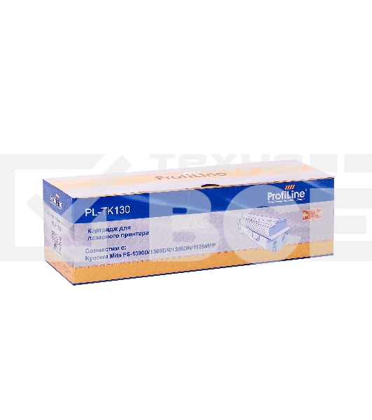 Картридж лазерный PL-TK-130/132/134 для принтеров Kyocera Mita FS-1300D/1300DN/FS-1028MFP/1028MFP DP/1128MFP 7200 копий ProfiLine