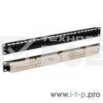 Монтажное оборудование Hyperline PP3-19-24-8P8C-C6-SH-110D Патч-панель 19