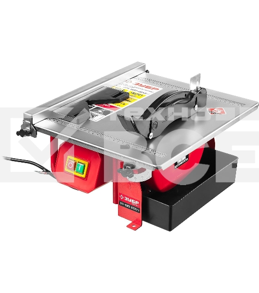 Электроплиткорез ЗУБР 'МАСТЕР' ЭП-180-600Н диск 180 мм, глубина реза 90°-34мм/45°-17мм, стол 330х360мм, 2950об/мин, 600Вт