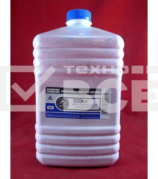 Тонер HP Color Universal Magenta химический (LJ 1600/2600/3600/3800/4600/4650/4700/5500, CP1210/1510/1025/2025/3505/3525/4525/5225/6015/680, M553 Canon LBP2510/5000/5050/5100) (кан. 1кг) BW Premium фас. Россия