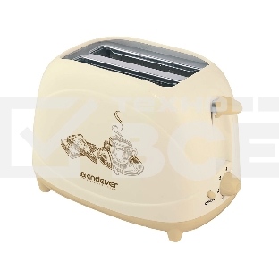 Тостер Endever Skyline ST-108, бежевый