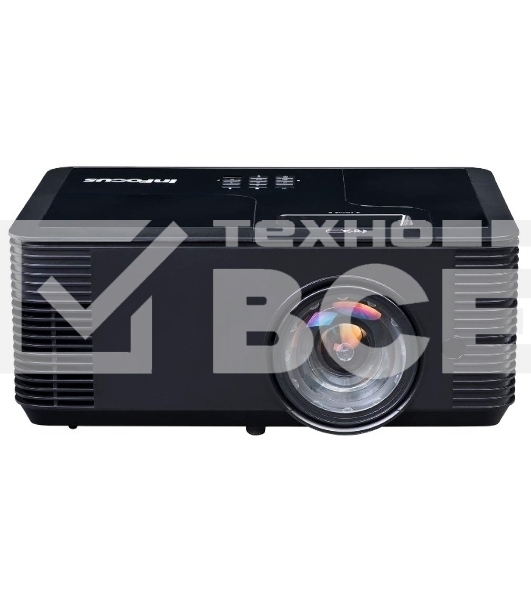 Проектор INFOCUS IN136ST DLP, 4000 ANSI Lm,WXGA (1280x800), 28500:1, 0.521:1, 3.5mm in,Composite video, VGA, HDMI 1.4a x3 (поддержка 3D), USB-A (для SimpleShare и др.), лампа 15000ч.(ECO mode),3.5mm out, Monitor out(VGA),RS232,RJ45,21дБ, 4,5 кг.