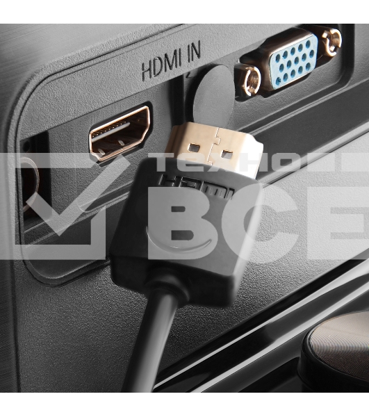 Кабель Greenconnect SLIM 1.5m HDMI 2.0, черный Slim, OD3.8мм, HDR 4:2:2, Ultra HD, 4K 60 fps 60Hz, 3D, AUDIO, 18.0 Гбит/с, 32/32 AWG, GCR-51595