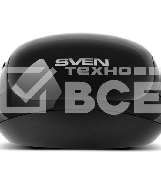 Мышь проводная SVEN RX-520S черный, 3200 dpi, USB, кнопки - 6