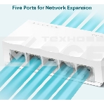 Коммутатор роутер TP-Link LS1005, 5 портов Ethernet 100 Мбит/с, фото13