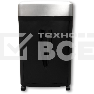 Шредер Office Kit S190 (2х2) черный (секр.P-7) фрагменты 7лист. 20лтр.