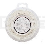 Трубка термоусаживаемая Rexant 5,0/2,5 мм белая, ролик 2,44 м, фото3