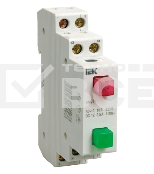 Кнопка управления модульная КМУ 11 ИЭК MBD10-11-K51
