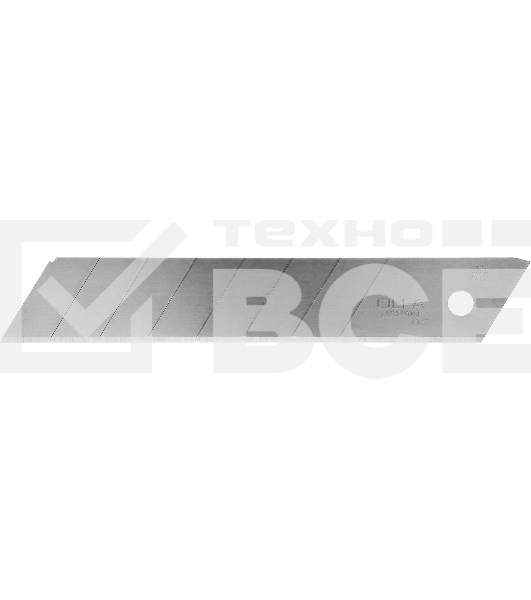 Лезвия для канцелярского ножа OLFA OL-LB-50B 18мм, 50 шт. в боксе