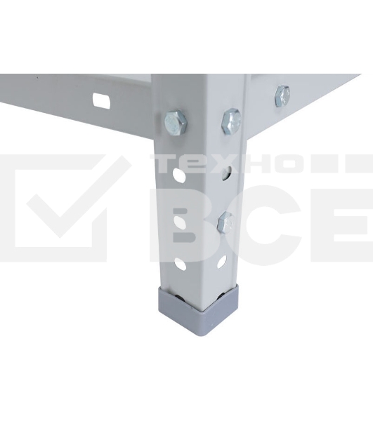 Стеллаж Практик ES пол.:4 разборная 1450x750x300мм серый