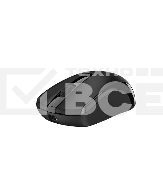 Мышь беспроводная Genius ECO-8100 черный, 1600 dpi, радиоканал, USB, кнопки - 3