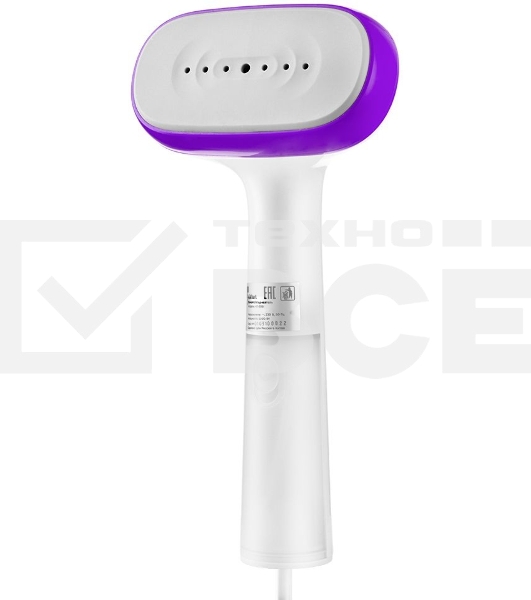 Отпариватель ручной Kitfort КТ-998-1 1000 Вт фиолетовый/белый
