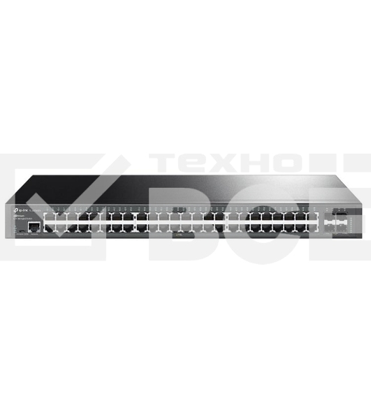 Коммутатор 48-портовый гигабитный управляемый уровня 2+ TP-Link TL-SG3452X JetStream с четырьмя слотами SFP+ 10 Гбит/с