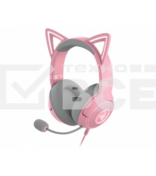 Гарнитура проводная Razer Razer Kraken Kitty V2 - Quartz Ed. Headset
