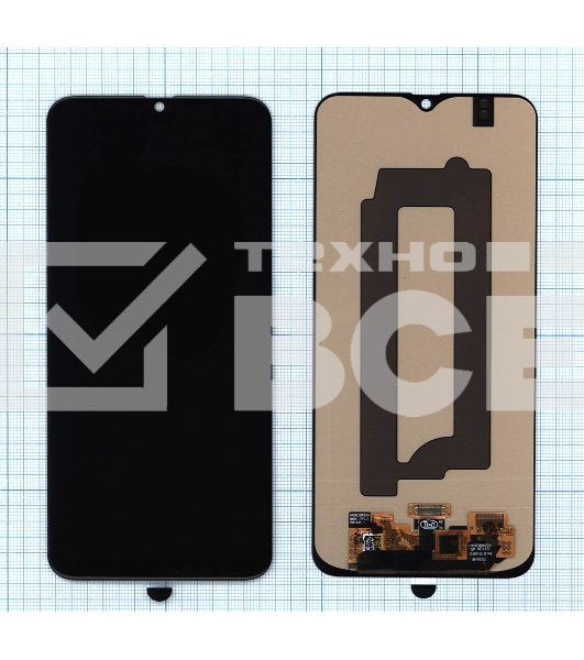 Дисплей для Samsung Galaxy M21 SM-M215 в сборе с тачскрином (OLED) черный