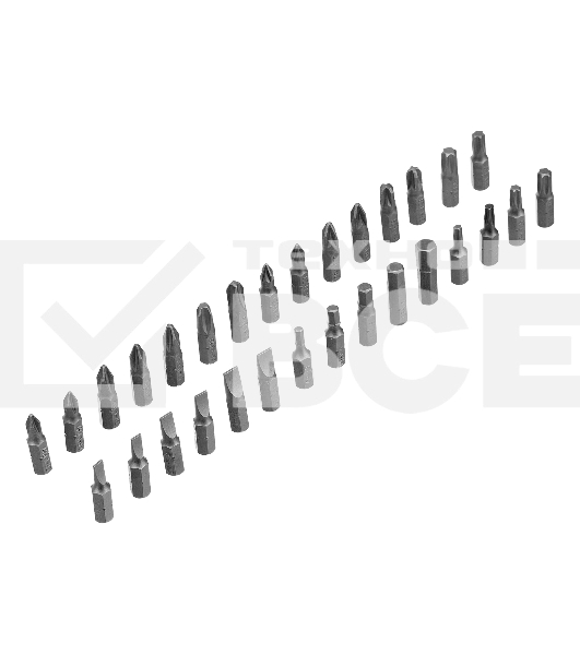 Набор сверл Matrix комб.,мет.1-6мм,бет.3-8мм,дер.3-8мм, перки,бит.30шт,адап.,голов.8шт,71пр., PRO