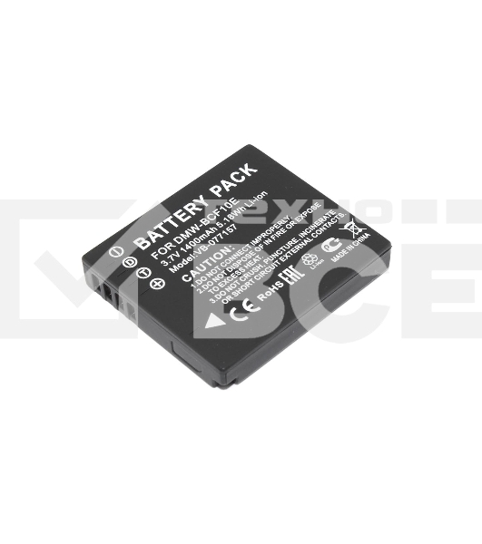 Аккумуляторная батарея для фотоаппарата Panasonic Lumix DMC-F (DMW-BCF10E) 3,7V 1400mAh Li-ion