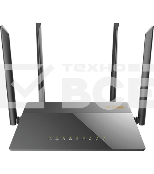 Маршрутизатор DIR-841/GF,DIR-841/GFRU AC1200 Wi-Fi Router, 1000Base-X SFP WAN, 4x100Base-TX LAN, 4x5dBi external antennas