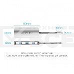 Мультифункциональный хаб Vention USB Type C 6 в 1, фото16