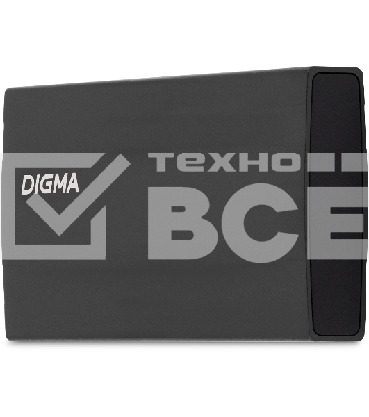Внешний накопитель SSD Digma USB3.2 Gen2x2 4TB DGSM8004T2MGG MEGA X 1.8