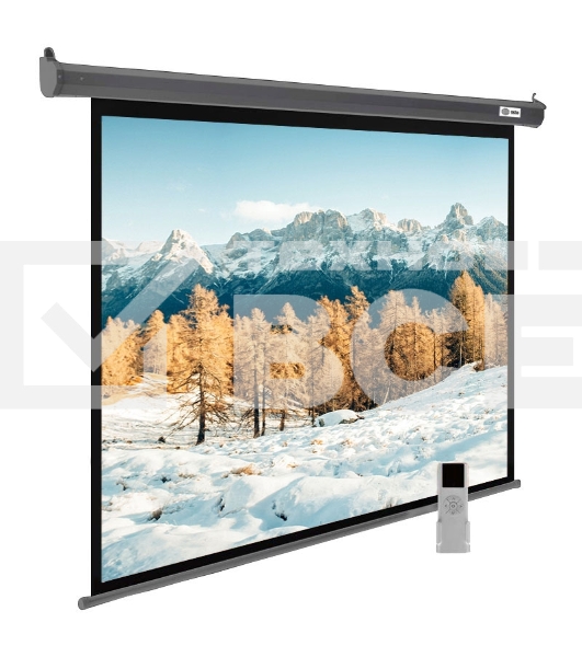 Экран Cactus 188x300см SIlverMotoExpert CS-PSSME-300X188-DG 16:10 настенно-потолочный рулонный тёмно-серый (моторизованный привод)