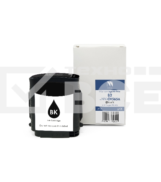 Струйный картридж NV Print 82 (NV-CH565A) Black для HP DesignJet 510/800 (69 мл)