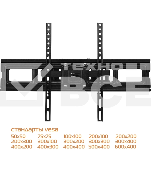 Кронштейн для телевизора Buro MF3 черный 32