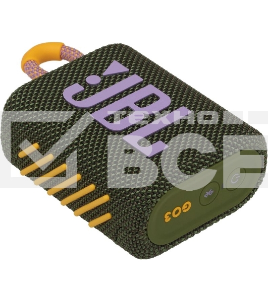 Портативная акустика JBL GO 3, зеленый