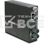 Медиа конвертер FST-801 10/100Base-TX to 100Base-FX (ST, MM) Smart Media Converter-2km, фото2