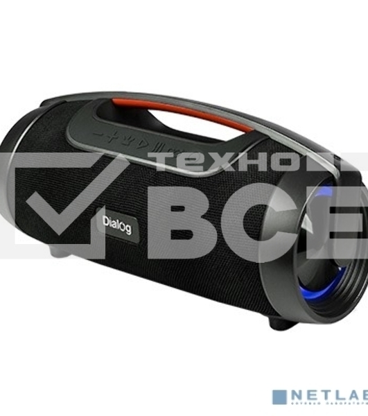 Акустическая колонка-труба Dialog Progressive AP-30 1.0, 40W RMS, Bluetooth, USB reader, LED