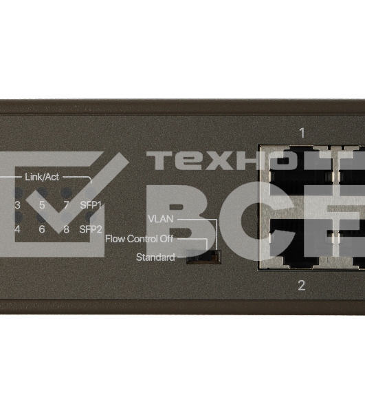 Неуправляемый коммутатор IP-COM G1110P-8-150W Ethernet 8GE+2SFP С 8-Портовым PoE