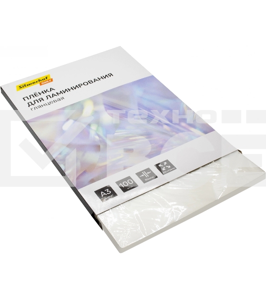 Пленка для ламинирования Silwerhof 80мкм A3 (100 шт) глянцевая 426x303 мм Daily