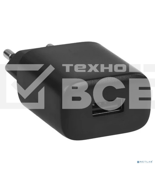 Сетевое зарядное устройство HOCO C134A/ Сетевое ЗУ/ 1 USB/ Выход: 10.5W/ черный