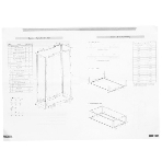 Стойка двухрамная Lanmaster TWT-RACK2-42U-6X10 42U 600 мм X 1000 мм серый, фото3