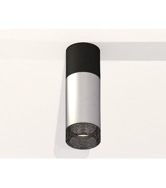 Светильник Ambrella Light XS6324061 SSL/SBK/BK серебро песок/черный песок/тонированный MR16 GU5.3 (C6302,A2010,C6324,N6151)