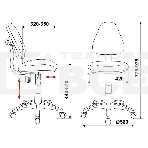 Кресло детское Бюрократ KD-4/PENCIL-GN зеленый карандаши, фото16