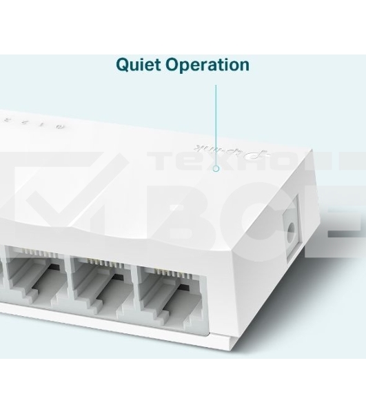 Коммутатор роутер TP-Link LS1005, 5 портов Ethernet 100 Мбит/с