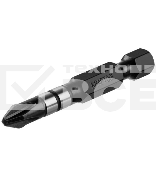 Биты KRAFTOOL Impact Pro, Philips, тип хвостовика E 1/4