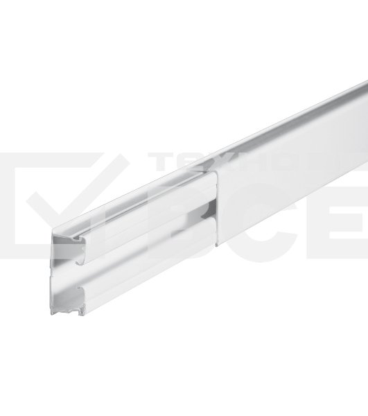 Кабель-канал 32х16мм, без перегородки, с крышкой, длина 2м, цвет белый