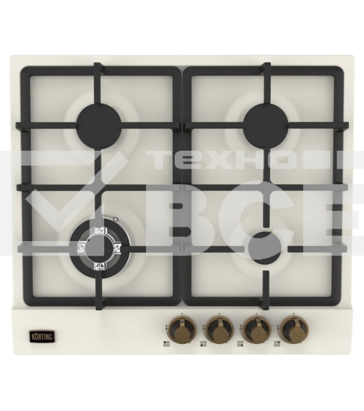 Газовая варочная панель Korting HG 661 CTB