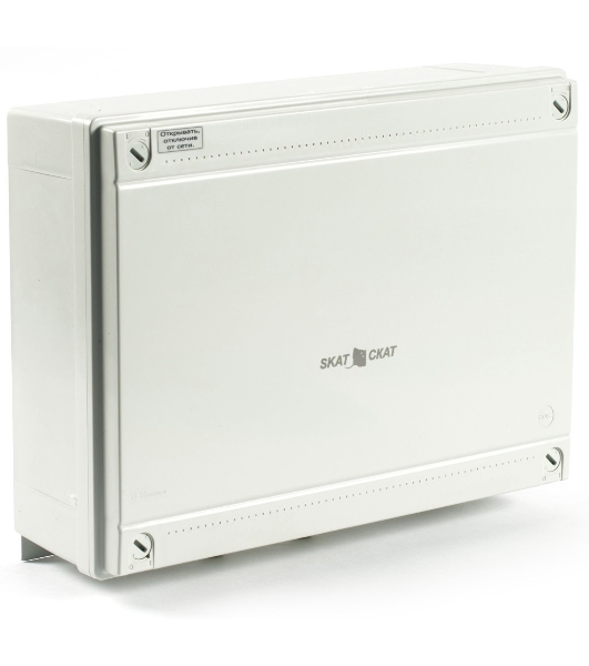 Источник питания СКАТ-1200 исп.6 , 12В, 4А, термостат 12Ач, защита, доп.оборуд-е SKAT-1200 version 6 power supply, 12V, 4A, thermostat 12Ah, protection, additional equipment
