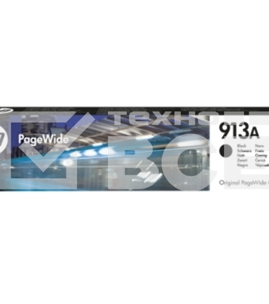 Картридж струйный HP 913A L0R95AE черный для HP PW 352dw/377dw/Pro 477dw/452dw (3500стр.)