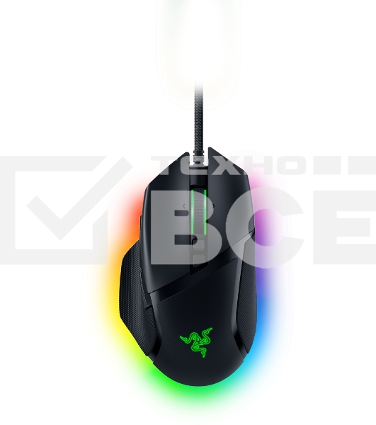 Мышь проводная Razer Basilisk V3 черный, 26000 dpi, USB, кнопки - 11