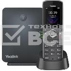 Телефон DECT-трубка Yealink W73P DECT (база W70B+трубка W73H) до 10 SIP-аккаунтов, до 10 трубок на базу, до 20 одноврем. Вызовов, фото2