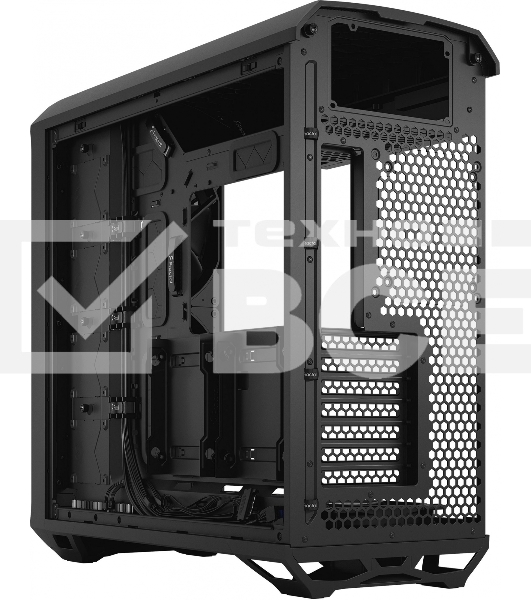 Компьютерный корпус Fractal Design Torrent Black TG Light Tint/E-ATX, TG, 2x3.5, 4x2.5, 7xPCI, 1xUSB-C, 2xUSB3.0/2x180mm, 3x140mm fans inc./FD-C-TOR1A-01