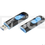 Флеш диск 128GB ADATA UV128, USB 3.0, черный/синий, фото8
