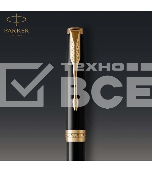 Ручка шариковая Parker Sonnet Core K530 (CW1931497) LaqBlack GT M черн. черн. подар.кор.